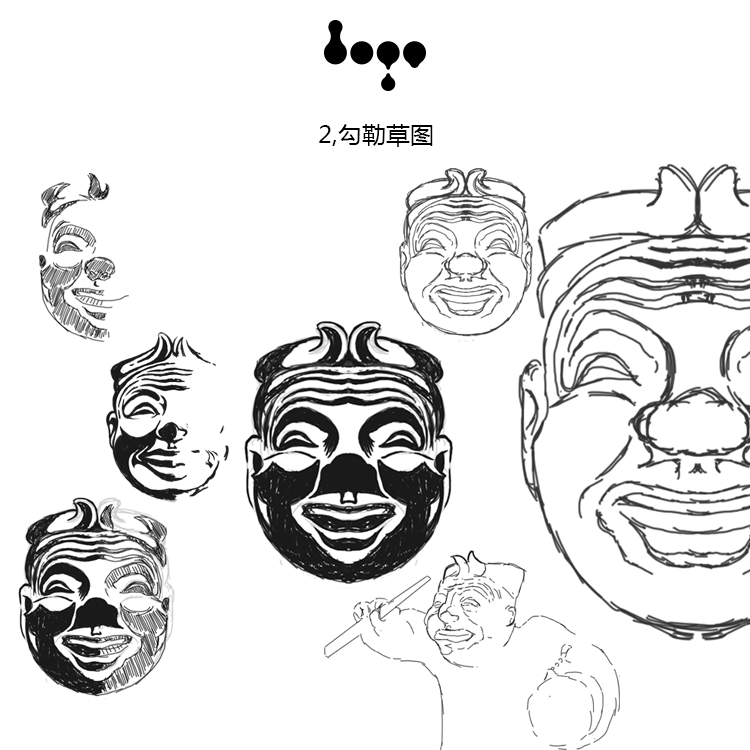 三天的时间,我用同一种元素设计了3款风格迥异的LOGO