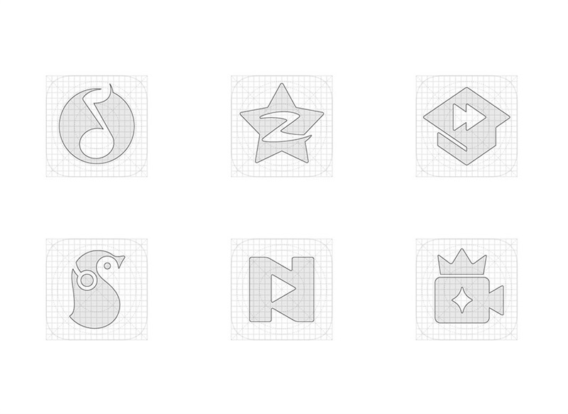 腾讯有30多个LOGO的重设计,都是靠这个思路完成的